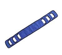 Eslinga de Transferencia de Cama para Personas Mayores Cinturón Giratorio de Elevación para Ancianos Ensanchado de Nylon con Mango Acolchado, Eslinga de Enfermería de Transferencia(Azul)