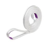Eslinga Industrial Gruesa, 1Tx1M, 1Tx10M, Cuerda de Remolque de elevación plegada Industrial, cinturón de elevación Plano Blanco, 1 Unidad