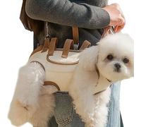Eslinga para perros - Soporte de bufandas con bolsillo, bolso de hombro manos libres | Diseño de tejido transpirable, correa ajustable, hebilla de liberación rápida, bolso cómodo para