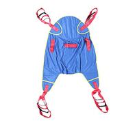 Eslinga para Polipasto, Elevador de Piernas Reutilizable Eslinga de Cuerpo Completo Eslinga de Pierna Dividida con Soporte para la Cabeza, Paciente de Edad Avanzada Sentado Cinturón de Transferencia E