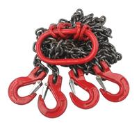 Eslingas De Cadena Eslinga de Cadena elevación con Patas, Gancho Doble, Separador Combinado, Piezas Molde, polipastos 2T y 1 Metro