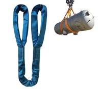 Eslingas de elevación para Coches, Correas de elevación de Alta Resistencia de 8000 kg para grúas y manipulación de Cargas Pesadas, para fábricas, almacenes y Obras de construcción(4m)