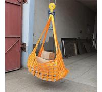 Eslingas de Red de Elevación de Poliéster Planas, Utilizadas para Colgar Redes Y Mover Equipos de Elevación de Tracción para Aparejos de Construcción./2 * 2M/Mesh 15Cm/Load 2T