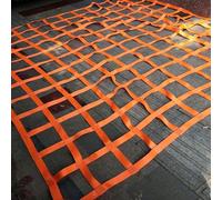 Eslingas de Red Fija para Mercancías, Cinturón de Red de Elevación de Seguridad, Utilizadas para Carga Y Descarga de Mercancías, Tracción Y Elevación en la Construcción./ Color/1 * 1M/Mesh 10Cm/Load 3