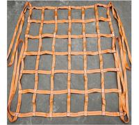 Eslingas de Seguridad, Red de Elevación, Red de Carga Suspendida, Red de Eslinga, Red de Elevación de Eslinga Plana de Poliéster/Color/1 * 1M/Mesh 10Cm/Load 500Kg