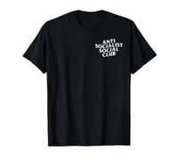 Eslogan político de Ropa de Calle del Club Social antisocialista Camiseta