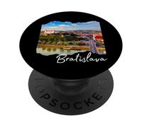 Eslovaquia Bratislava Souvenir/Bratislava PopSockets PopGrip Adhesivo