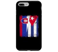 Eslovaquia Cuba Media Bandera Eslovaca Herencia Cubana Carcasa para iPhone 7 Plus/8 Plus