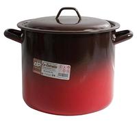 Esmaltaciones La Estrella Fuego - Olla Alta con Tapa, 24 cm, 9 L