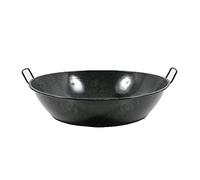 Esmaltaciones La Estrella Jaspeada - Paellera Honda bordoneada, 26 cm, 3,8 L