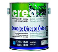 Esmalte al Agua Directo Óxido de Gran Resistencia y Protección para Metales. Gama Crea (500ml, Blanco Satinado)