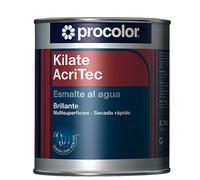 ESMALTE AL AGUA KILATE ACRITEC BRILLANTE MARRÓN CAFÉ 0,75L
