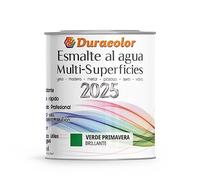 Esmalte al Agua Multi Superficie - Color Primavera - 250ml - Acabado Brillante - Sin Olor - Resistente a Golpes, Roces y Manchas - Antioxidante - Rápido Secado - Duracolor