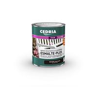 Esmalte al agua para madera, hierro y cerámica 750 ml - Negro Satinado-