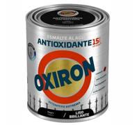 Esmalte antioxidante brillante negro 750ml oxiron