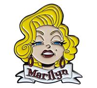 Esmalte Broche: Rubia Diva Pin de solapa, Klein, Metal no precioso