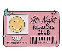 Esmalte Club de Lectores de Serotonina Deficiencia Pin - Regalo divertido del doctor, Klein, Metal no precioso