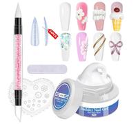 Esmalte Constructor en Gel No Pegajoso, Pegamento para Esculpir Uñas
