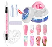Esmalte Constructor en Gel Pegado y Escultura de Uñas