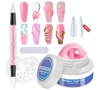 Esmalte Constructor en Gel Pegado y Escultura de Uñas