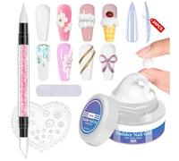 Esmalte Constructor en Gel Pegamento Escultor de Uñas No Pegajoso