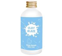 Esmalte de arcilla de secado al aire de 200 ml, barniz de arcilla de secado al aire para arcilla de secado al aire, se puede utilizar para evitar grietas, arañazos y desgaste, también puede tener un