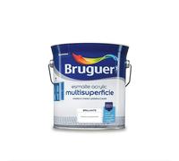 Esmalte de color Acrylic multisuperficie (Blanco, Brillante, 4 l, Base de agua)
