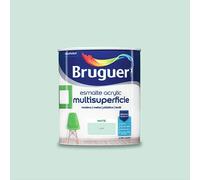 Esmalte de color Acrylic Multisuperficie (Mint, Mate, 750 ml, Base de agua)