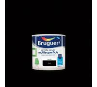 Esmalte de color Acrylic Multisuperficie (Negro, Mate, 250 ml, Base de agua)