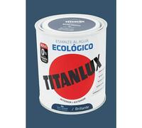 Esmalte de color Eco (Azul océano, Reluciente, 750 ml, Base de agua)