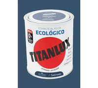 Esmalte de color Eco (Azul océano, Satinado, 750 ml, Base de agua)
