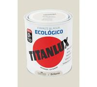 Esmalte de color Eco (Blanco piedra, Brillante, 750 ml, Base de agua)