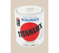 Esmalte de color Eco (Blanco piedra, Mate, 750 ml, Base de agua)