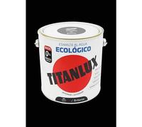 Esmalte de color Eco (Negro, Brillante, 2,5 l, Base de agua)