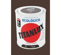 Esmalte de color Eco (Tabaco, Mate, 750 ml, Base de agua)