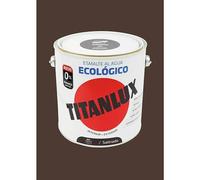 Esmalte de color Eco (Tabaco, Satinado, 2,5 l, Base de agua)