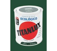 Esmalte de color Eco (Verde mayo, Reluciente, 750 ml, Base de agua)