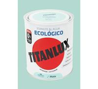 Esmalte de color Eco (Verde mint, Mate, 750 ml, Base de agua)