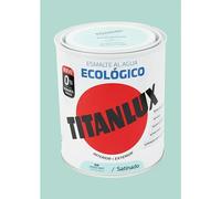 Esmalte de color Eco (Verde mint, Satinado, 750 ml, Base de agua)