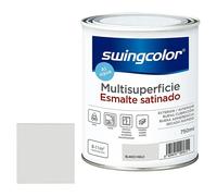 Esmalte de color Multisuperficie (Blanco hielo, Satinado, 750 ml)