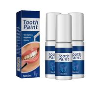 Esmalte de dientes blanco, blanqueamiento dental instantáneo, pulido de dientes, fácil y rápido, elimina manchas y dientes amarillos, secado rápido, pasta de pulido dental para una sonrisa radiante (3