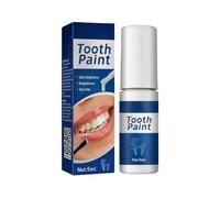 Esmalte de dientes blanco, blanqueamiento dental instantáneo, pulido de dientes, fácil y rápido, elimina manchas y dientes amarillos, secado rápido, pasta de pulido dental para una sonrisa radiante (1