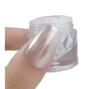 Esmalte de gel con purpurina en polvo, efecto de luz de luna, decoración artística para mujer
