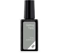 Esmalte de gel express para uñas semipermanentes de Sensationail Getting Tipsy - Gris con Brillantina