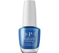 Esmalte de u as vegano OPI Nature Strong Shore es especial! Esmalte de u as azul de origen natural, sin crueldad animal, 14 ml (0.5 fl oz).