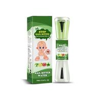 Esmalte de Uñas Amargo 10 ml - Solución vegetal anti-mordedura, ideal para bebés que quieren dejar de morderse las uñas. Amargor duradero que perdura incluso después del lavado.