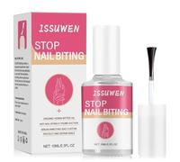 Esmalte de uñas amargo contra morderse las uñas - 10 ml Stop Biting Nail Masticar esmalte de uñas para chupar el pulgar Stop Nails Polish, detener la masticación de las uñas para niños adultos cuidado