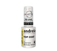 Esmalte de uñas Andreia Galactic Top Coat Nº 02 Lunar Glitter 10,5 ml