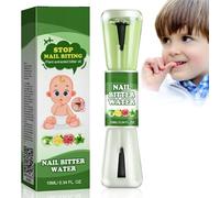 Esmalte de uñas Anti Morderse las uñas, Esmalte de uñas Contra Morderse las uñas, Parada para Masticar uñas para Niños y Adultos, Método para Dejar de Morderse las uñas(10 ml)