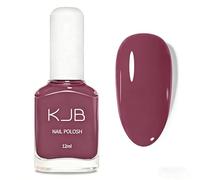 Esmalte de uñas color rosa viejo violeta, secado rápido y duradero, esmalte de uñas brillante brillante para el diseño de uñas DIY, esmalte de uñas no tóxico de secado rápido, sin lámpara UV (DUSTY